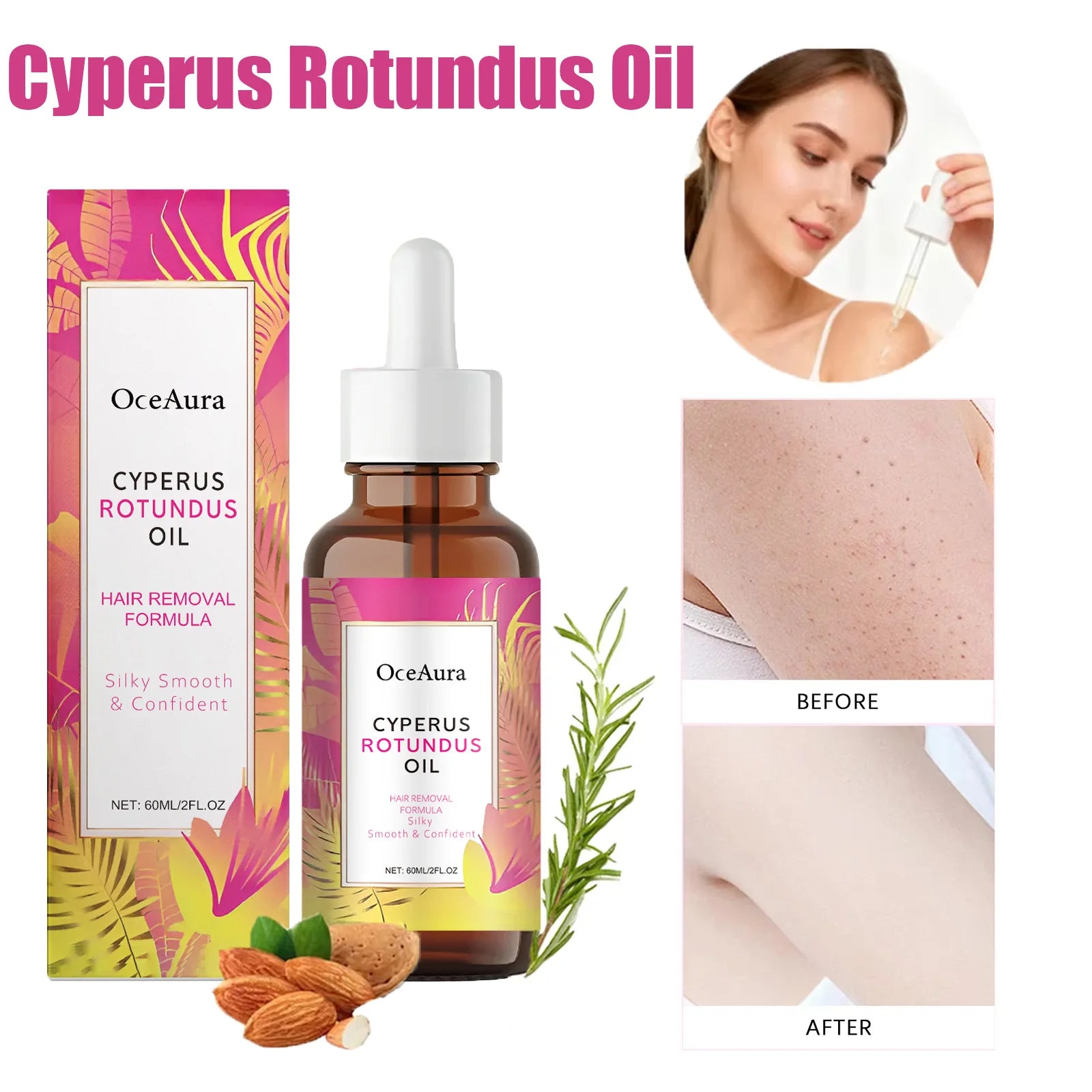 Cyperus Root Hair Inhibitor Oil – Soothing Aftercare