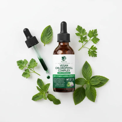 Chlorophyll Drops: Your Daily Ritual for Glowing Gut Health & Natural Energy!
