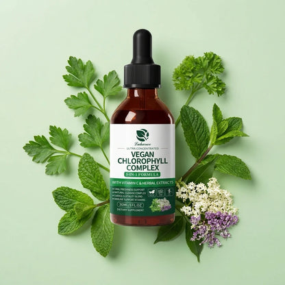 Chlorophyll Drops: Your Daily Ritual for Glowing Gut Health & Natural Energy!