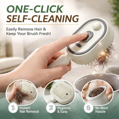Effortless Sleek Hair: The Steam Brush That Saves Your Mornings!