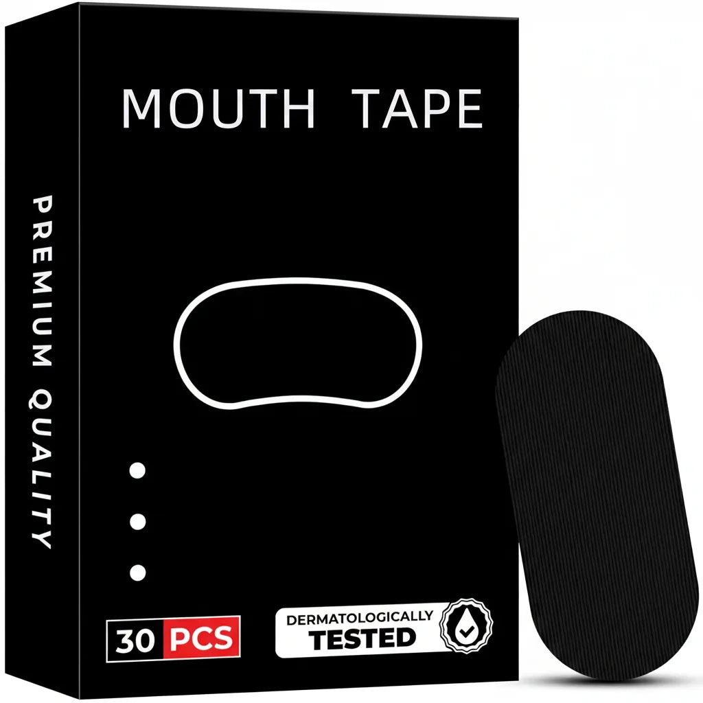 Silent Nights Start Here: Mouth Tape for Deep, Restful Sleep