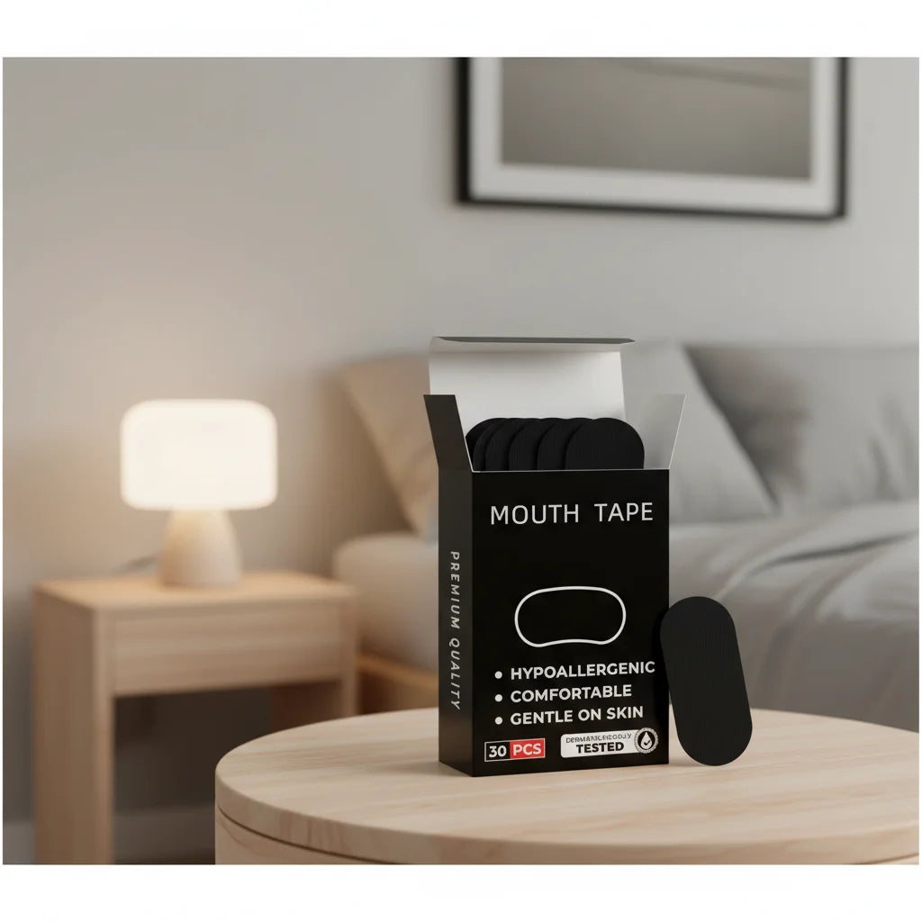 Silent Nights Start Here: Mouth Tape for Deep, Restful Sleep