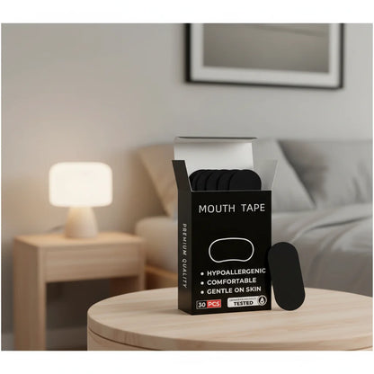 Silent Nights Start Here: Mouth Tape for Deep, Restful Sleep
