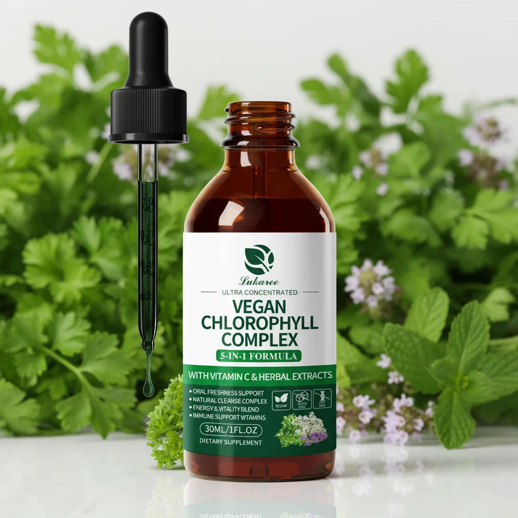Chlorophyll Drops: Your Daily Ritual for Glowing Gut Health & Natural Energy!