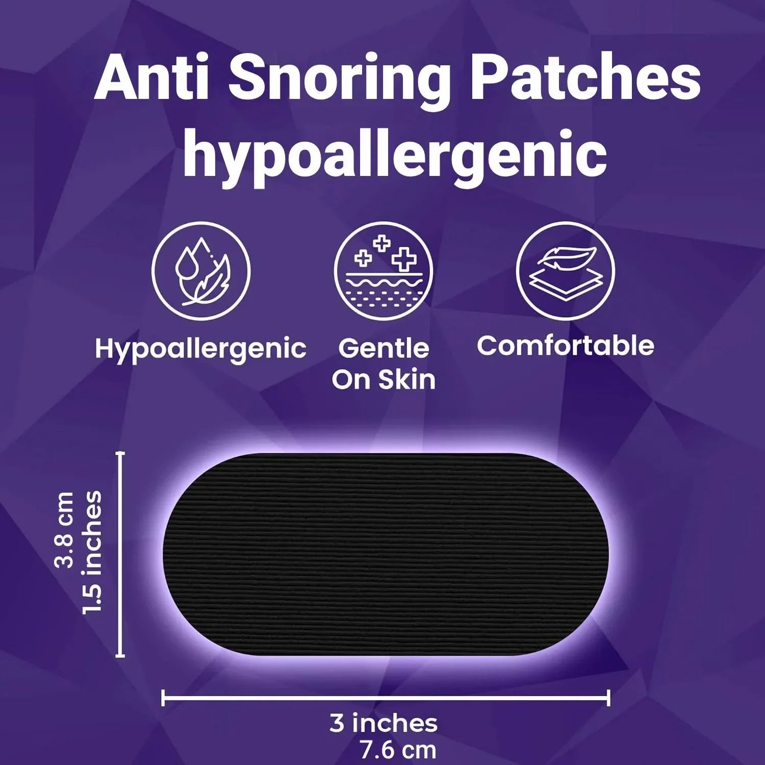 Mouth Tape for Sleeping – Anti-Snoring Gentle Sleep Strips