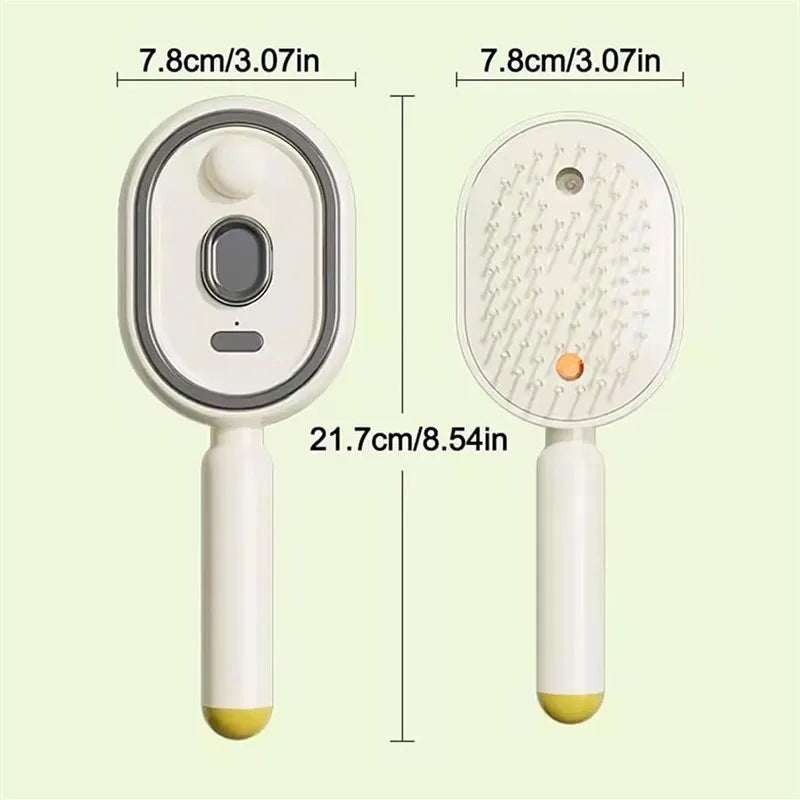 Electric Spray Scalp Massage Comb – Self-Cleaning, USB-C
