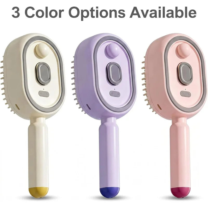 Electric Spray Scalp Massage Comb – Self-Cleaning, USB-C