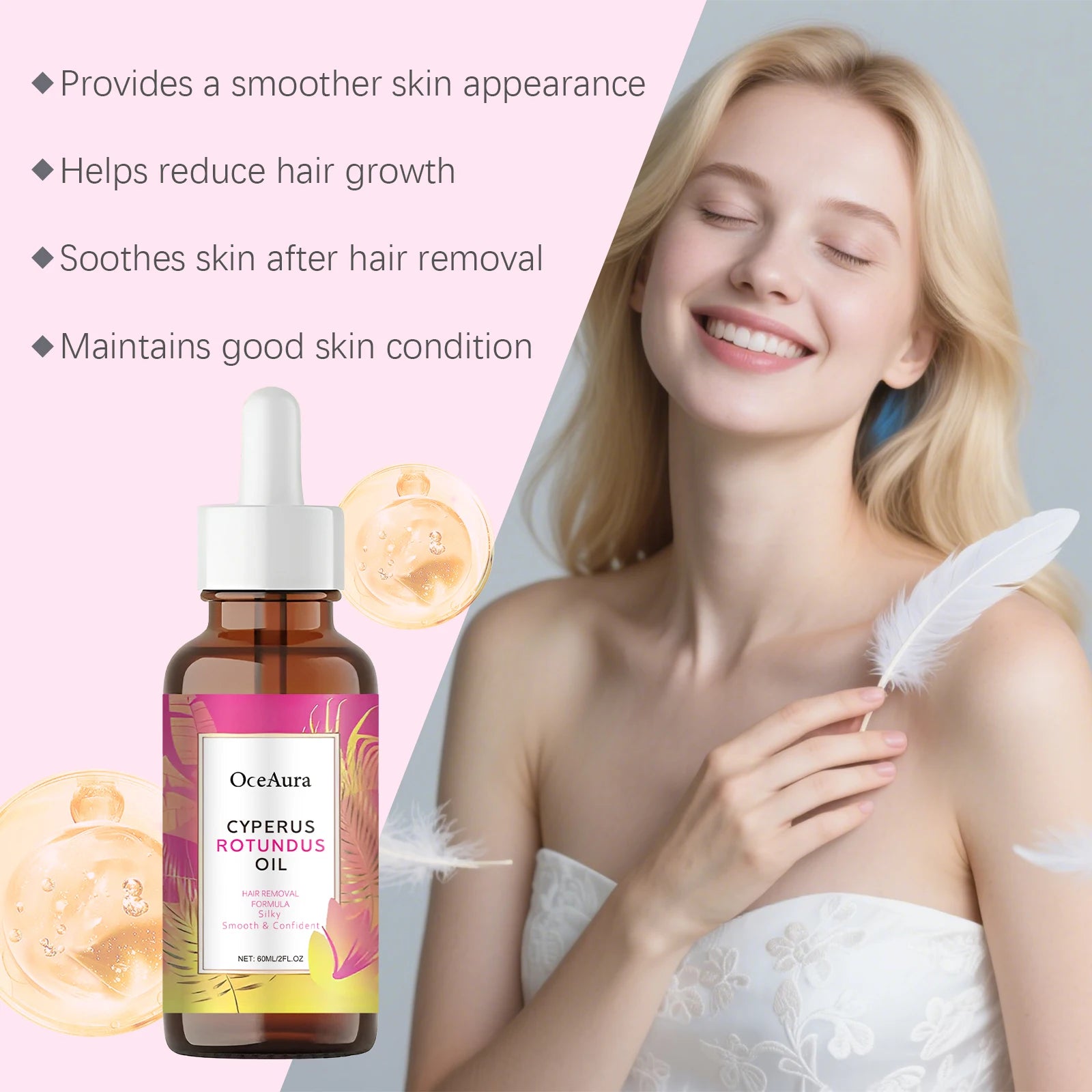 Cyperus Root Hair Inhibitor Oil – Soothing Aftercare