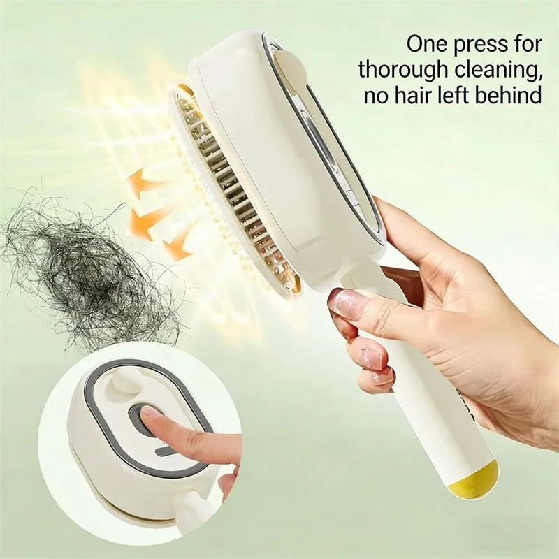 Electric Spray Scalp Massage Comb – Self-Cleaning, USB-C