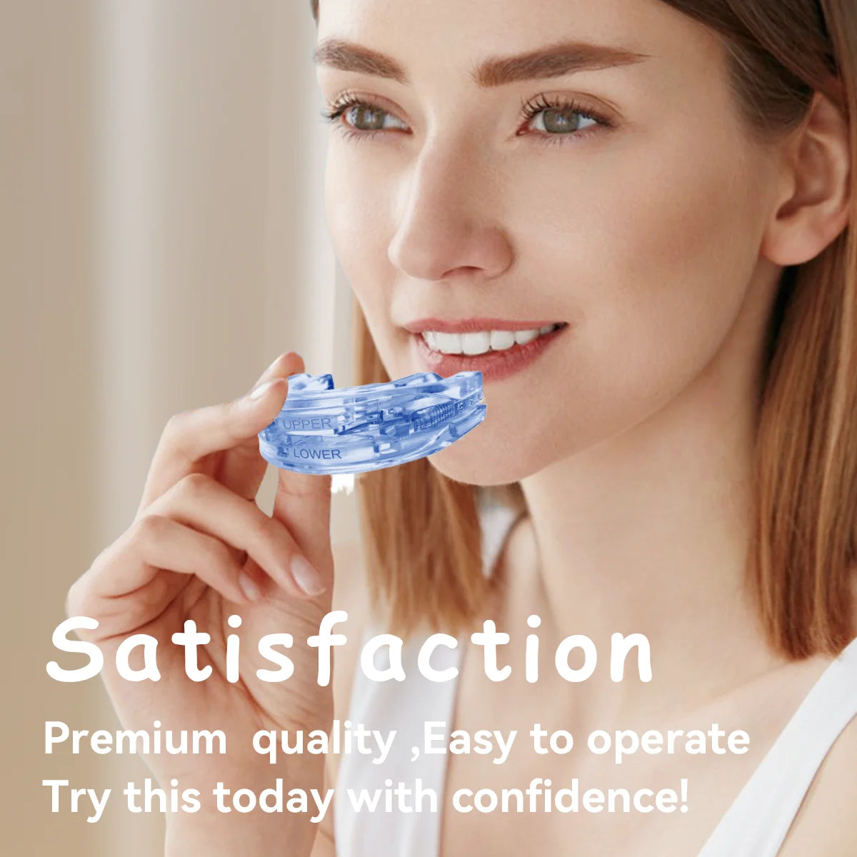 Adjustable Anti Snoring Mouth Guard for Night Relief