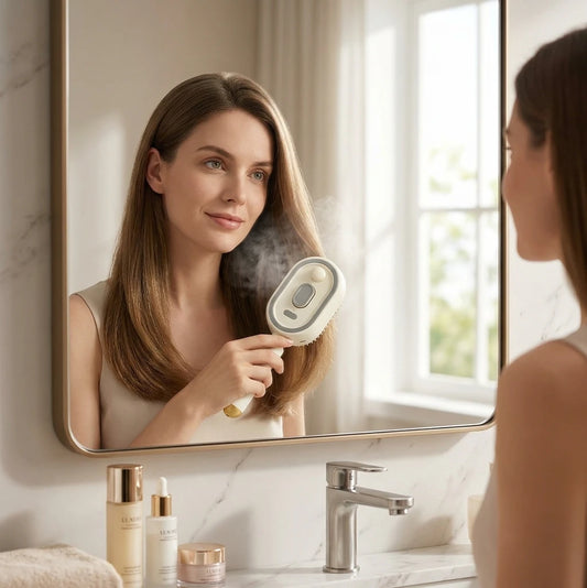 Effortless Sleek Hair: The Steam Brush That Saves Your Mornings!