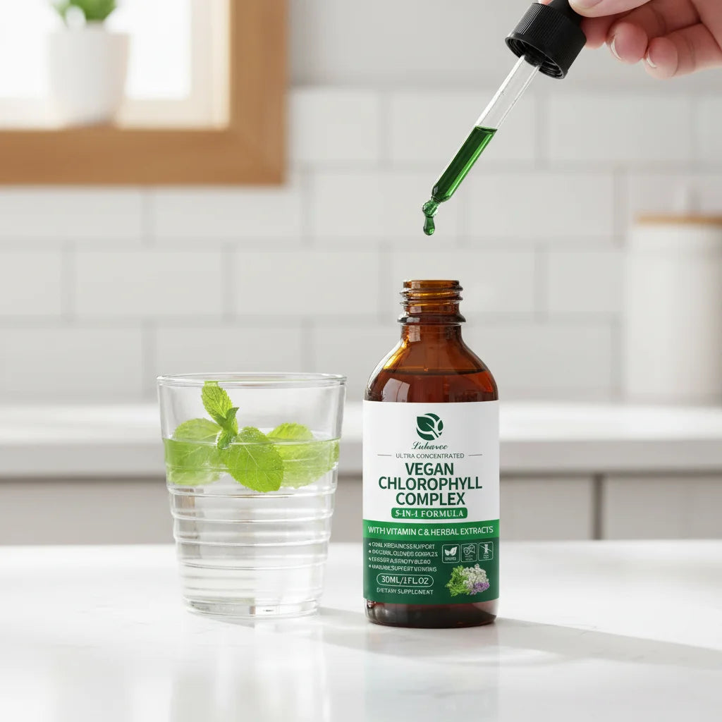 Chlorophyll Drops: Your Daily Ritual for Glowing Gut Health & Natural Energy!