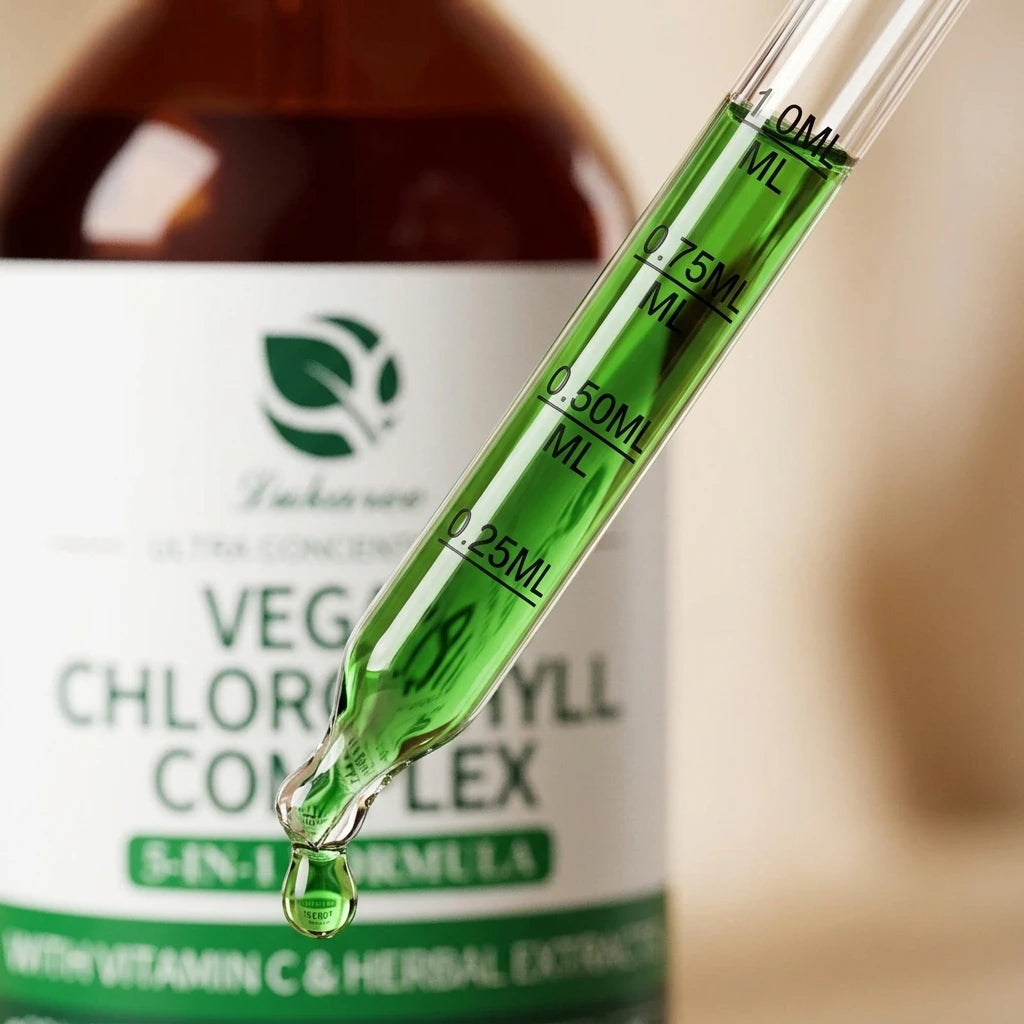 Chlorophyll Drops: Your Daily Ritual for Glowing Gut Health & Natural Energy!
