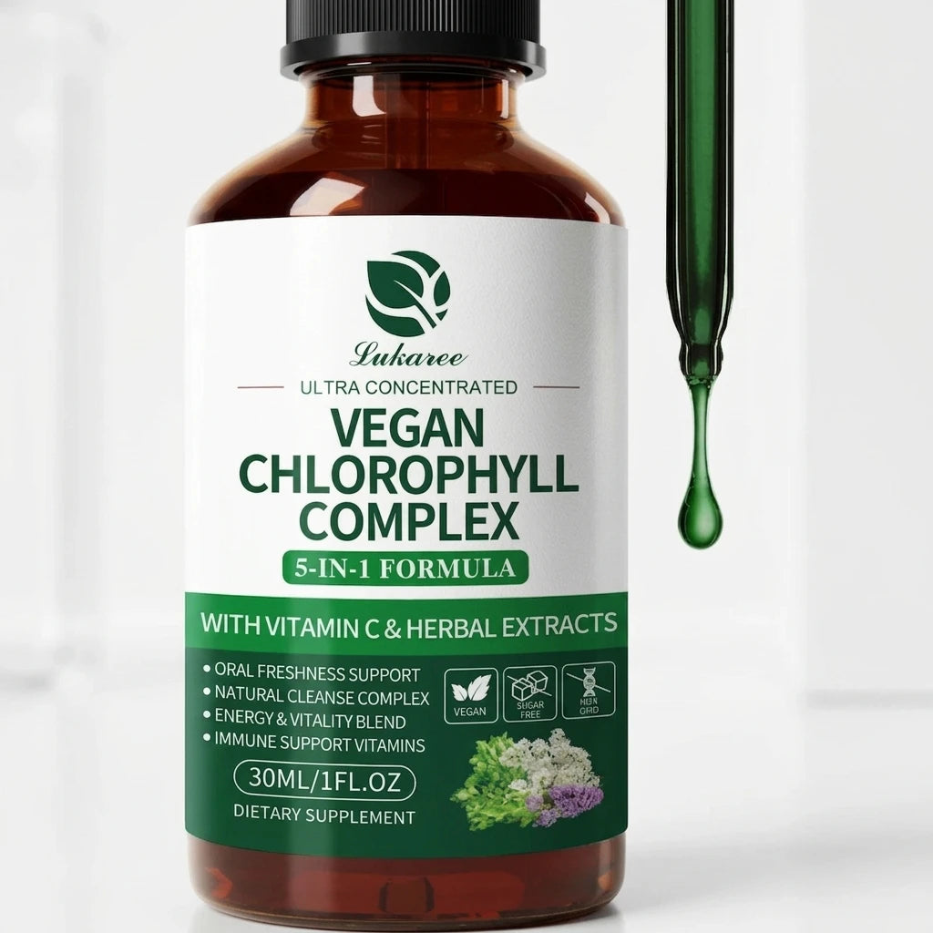 Chlorophyll Drops: Your Daily Ritual for Glowing Gut Health & Natural Energy!