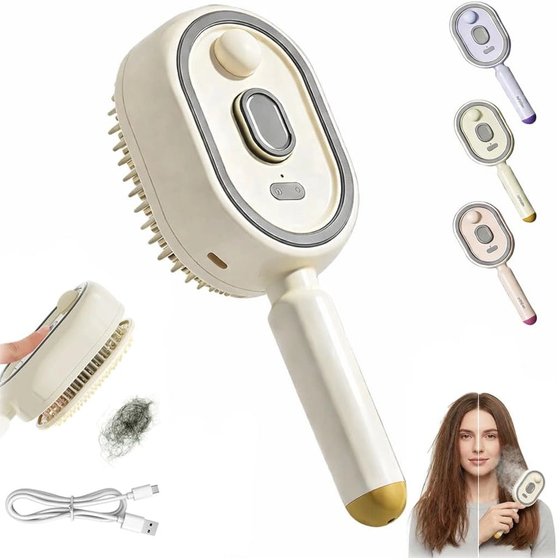 Effortless Sleek Hair: The Steam Brush That Saves Your Mornings!